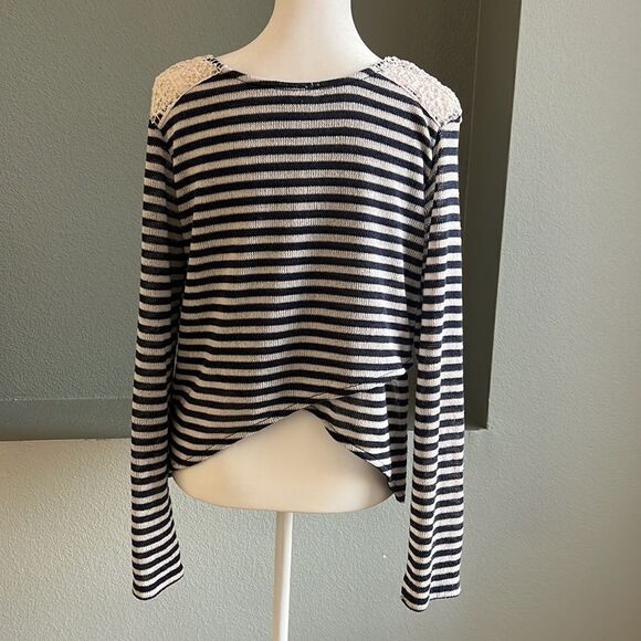 Anthropologie Mauve Knit Top Blouse Sweater - Picture 4 of 5